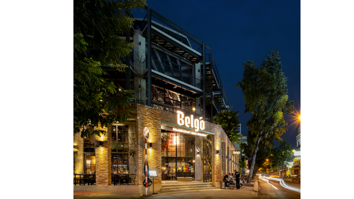 Thiết kế và thi công nhà hàng Belgo