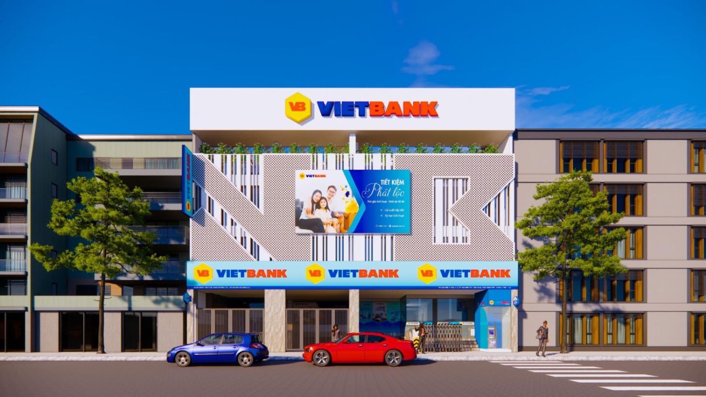 Thiết kế thi công trung tâm đào tạo và kinh doanh Vietbank