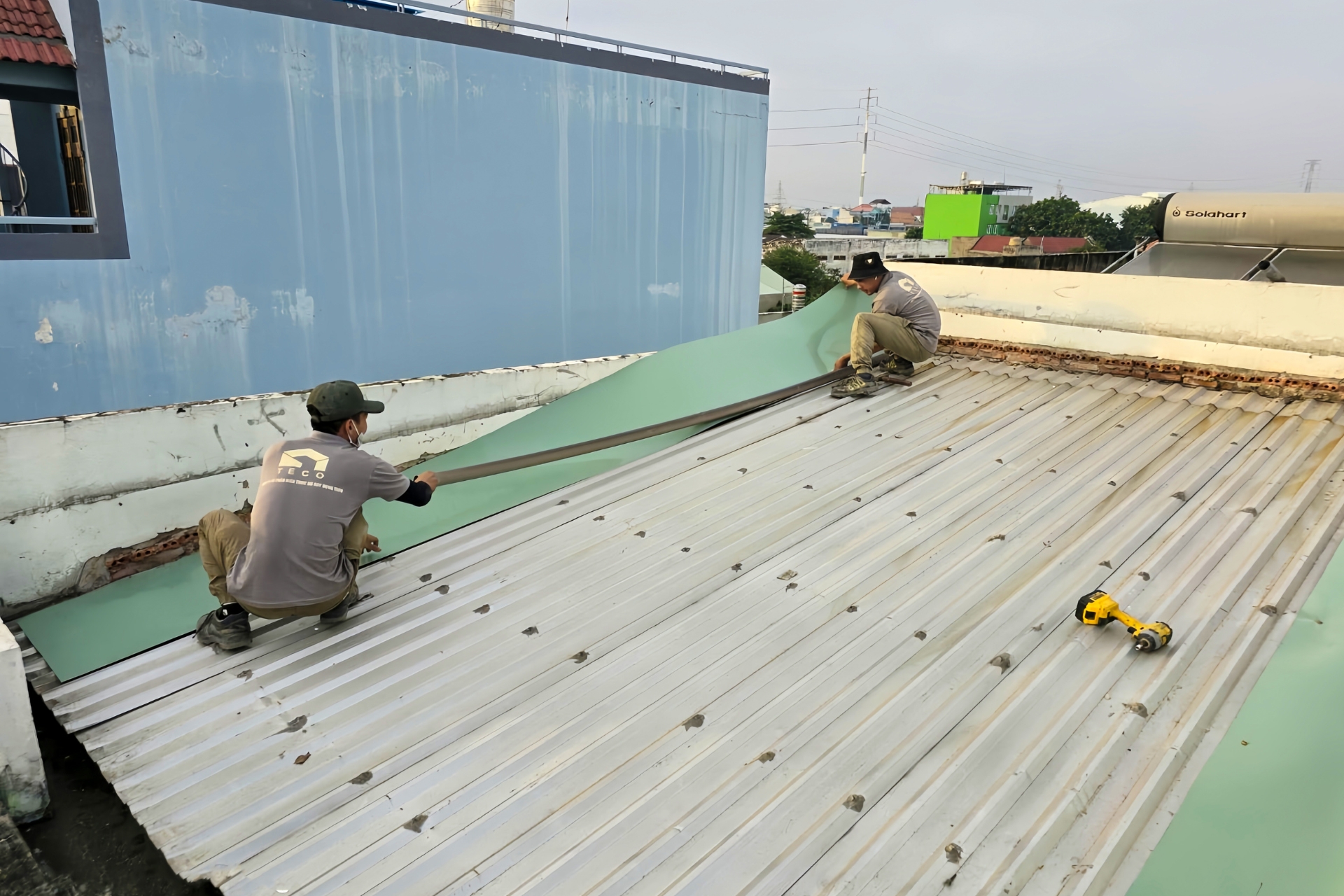 Quy trình bảo trì trường học và trung tâm anh ngữ của TECO 