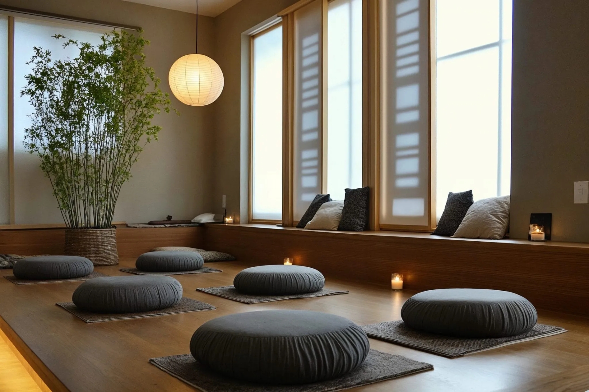 Văn phòng thiết kế theo phong cách wellness với không gian thiền ấn tượng 