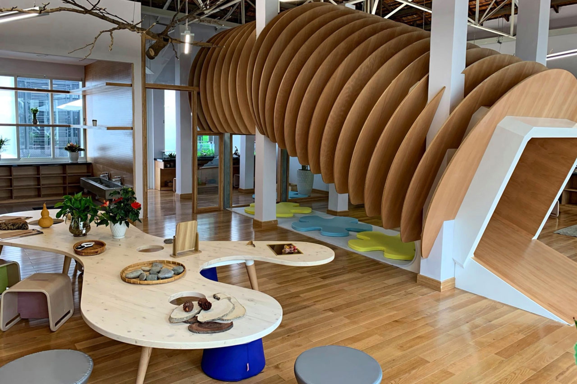 Đặc điểm thiết kế không gian mô hình Reggio Emilia