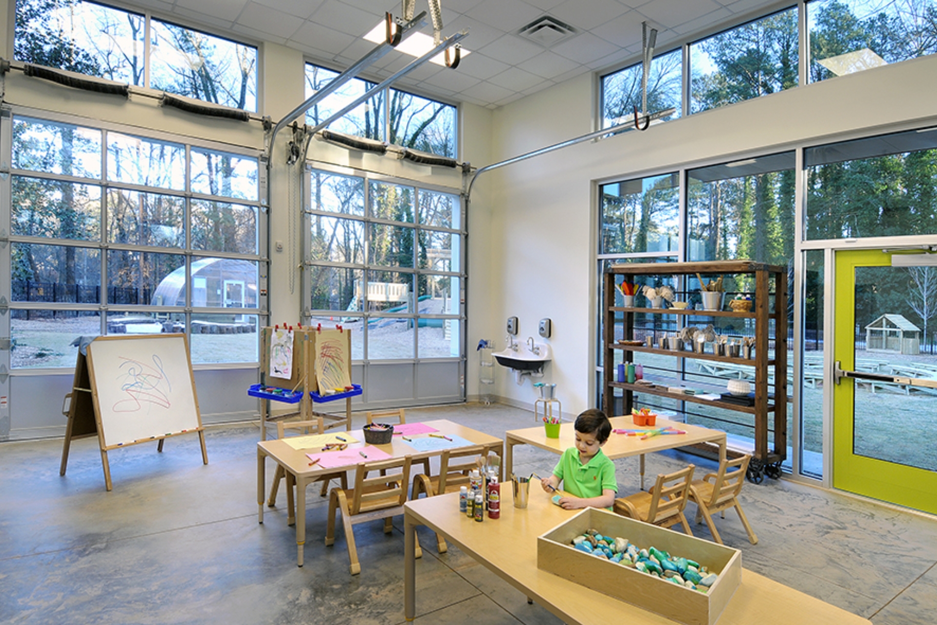 Đặc điểm thiết kế không gian mô hình Reggio Emilia