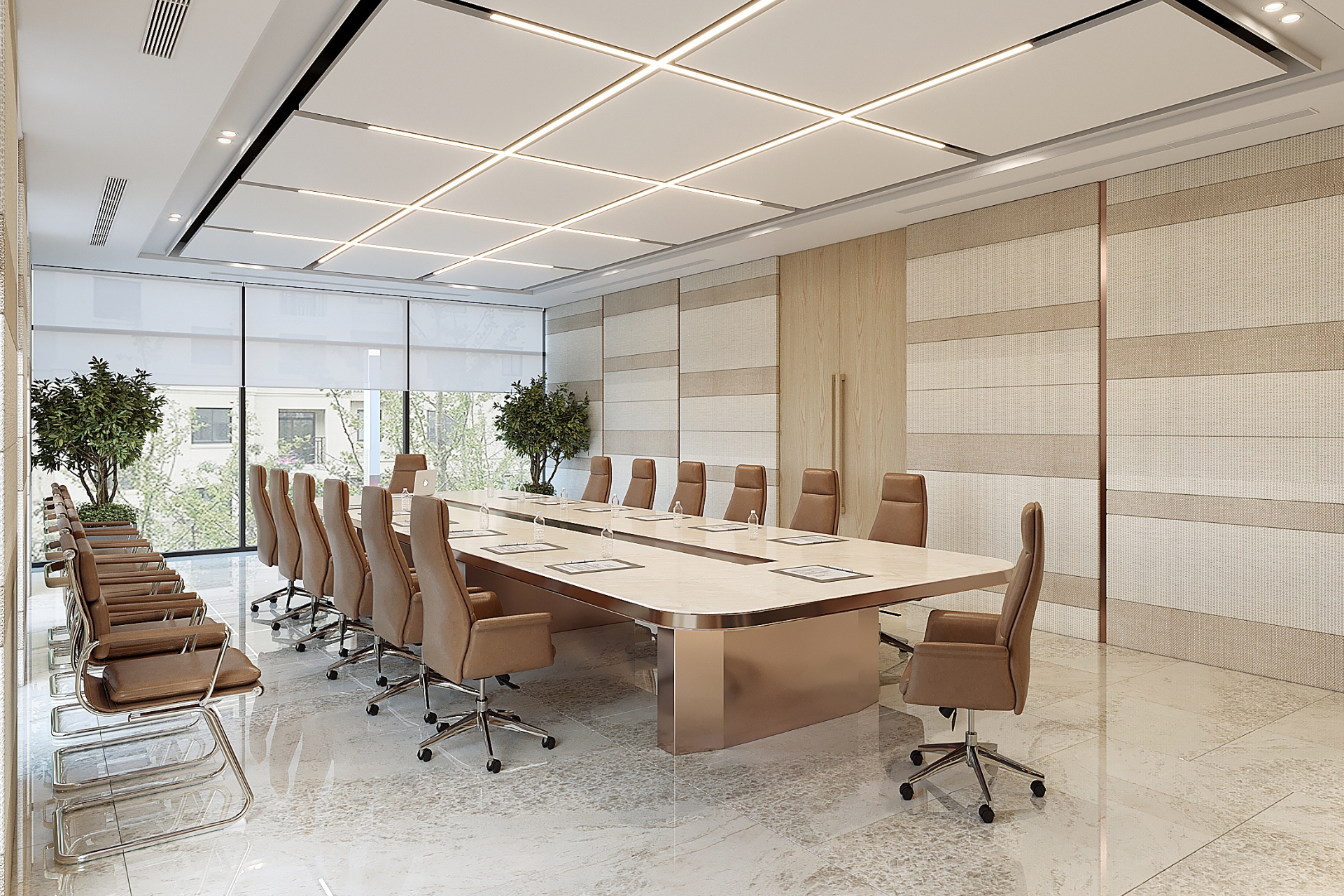 Nội thất phòng họp và khu hành chính bệnh viện