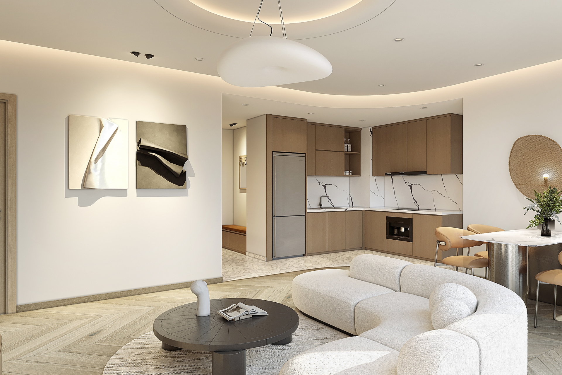 Lựa chọn tủ bếp phù hợp với thiết kế căn hộ 