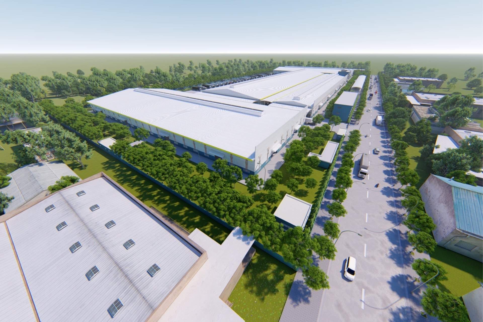 Các yếu tố quan trọng trong thiết kế nhà xưởng xanh