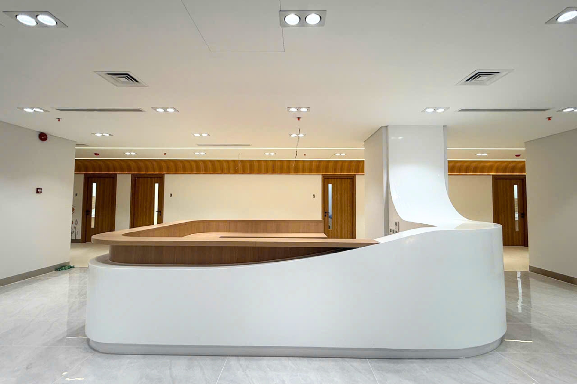 Khu khám bệnh VIP được thiết kế và thi công bởi TECO