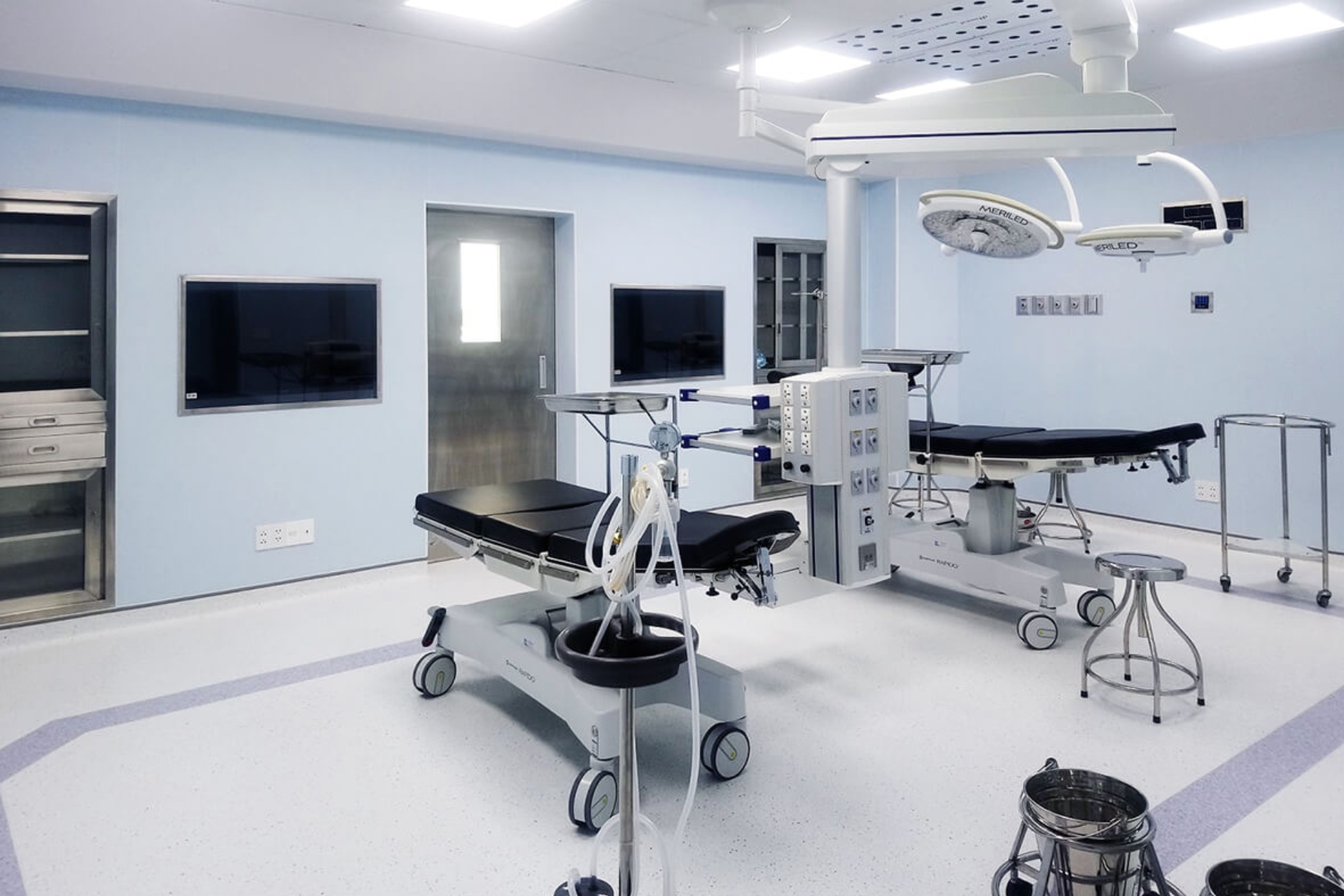 Phòng mổ là khu vực có tiêu chuẩn nghiêm ngặt nhất trong toàn bộ thiết kế, thi công bệnh viện