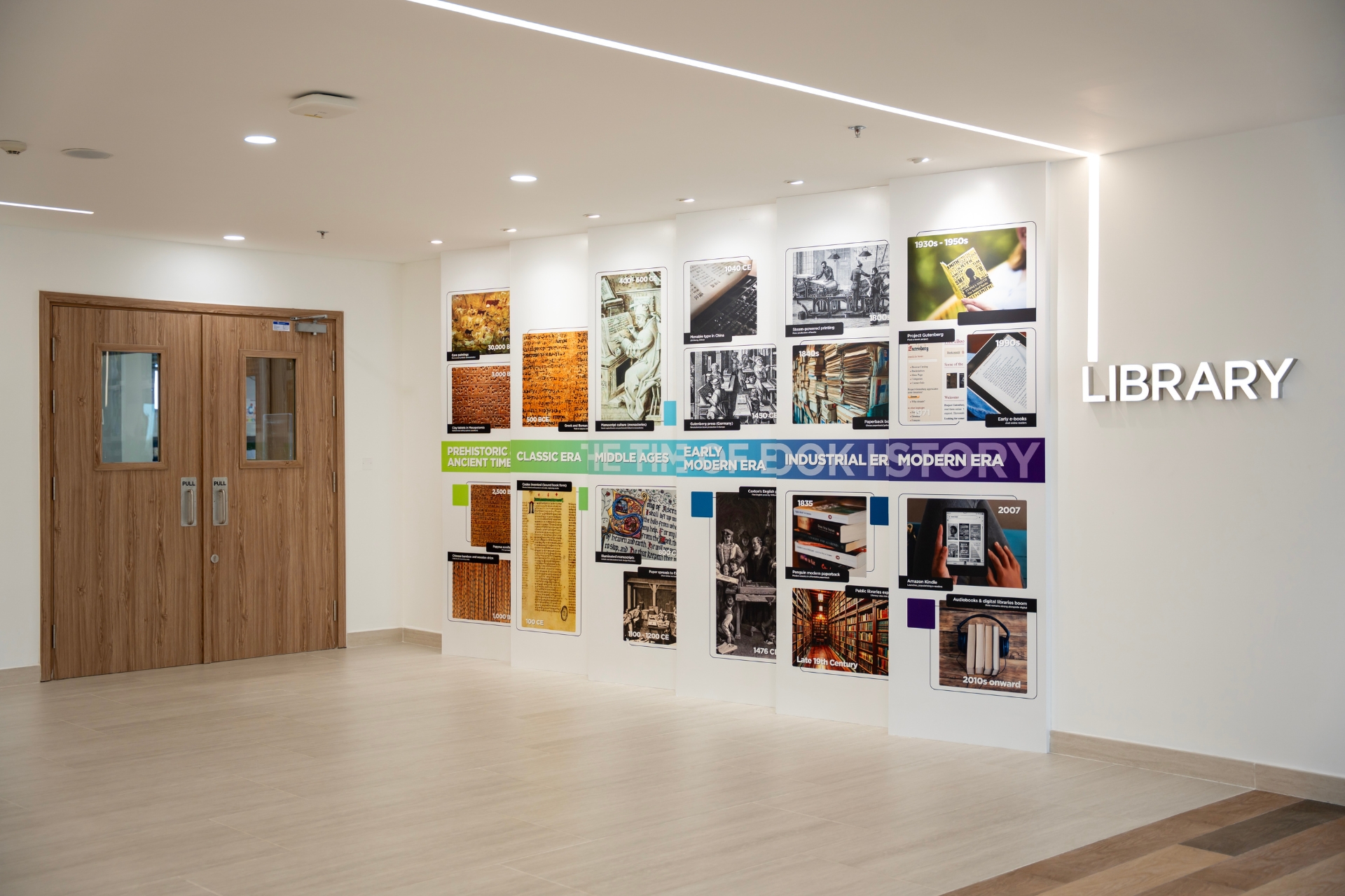 Dự án thư viện Trường quốc tế song ngữ EMASI được thiết kế và thi công bởi TECO