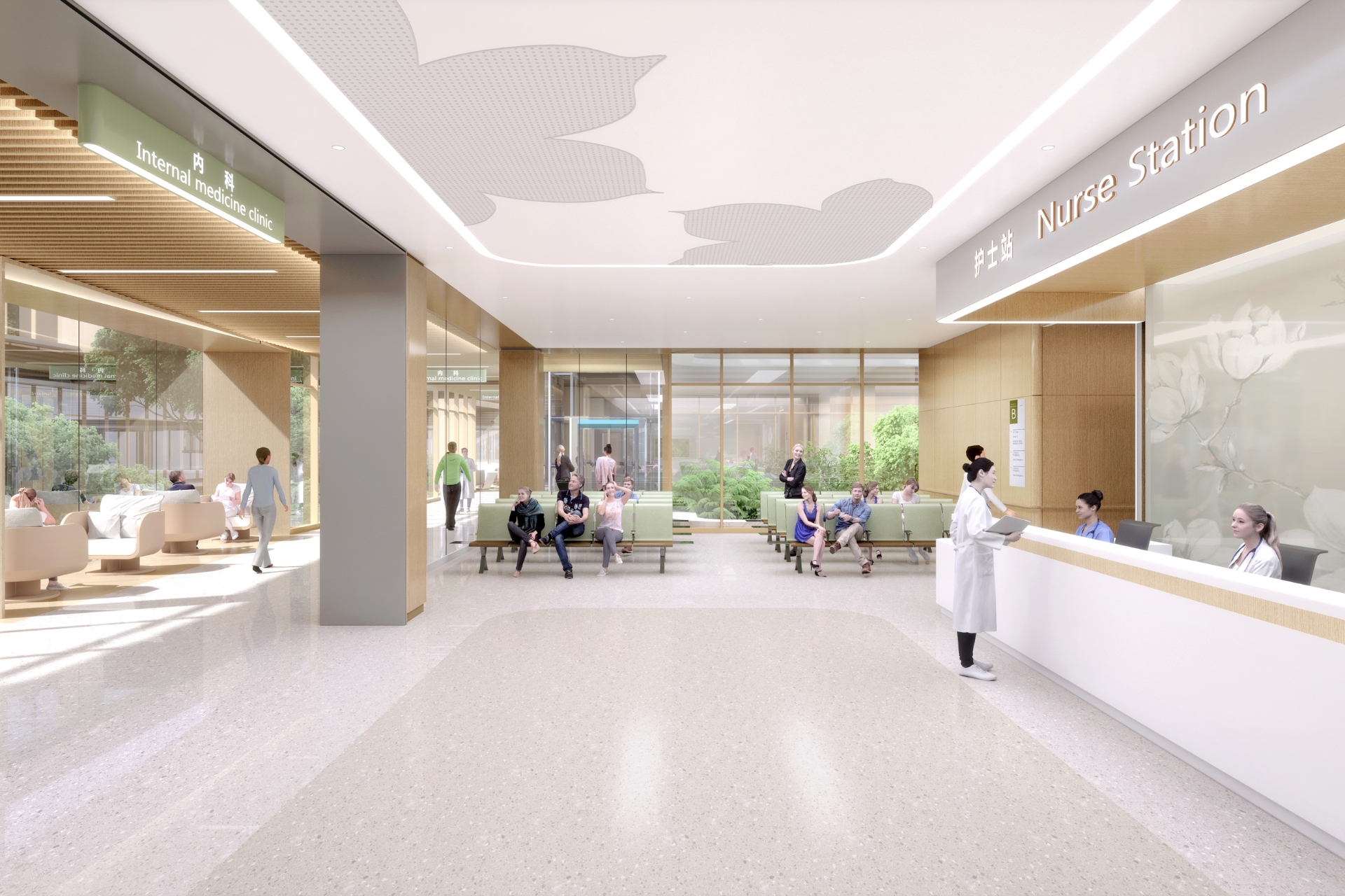 Quy hoạch mặt bằng và luồng di chuyển