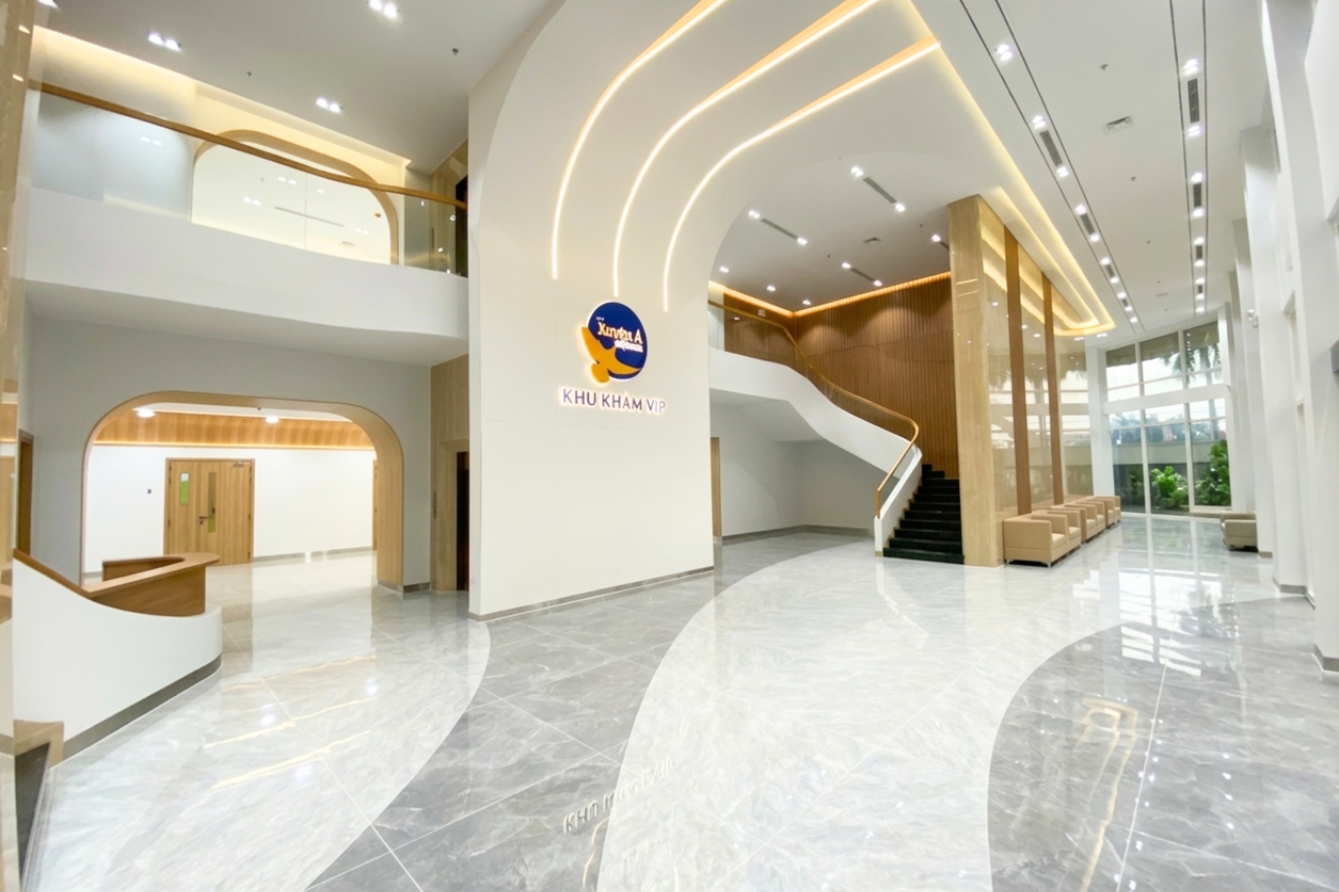 TECO đơn vị thiết kế và thi công Khu khám bệnh VIP Bệnh viện Xuyên Á