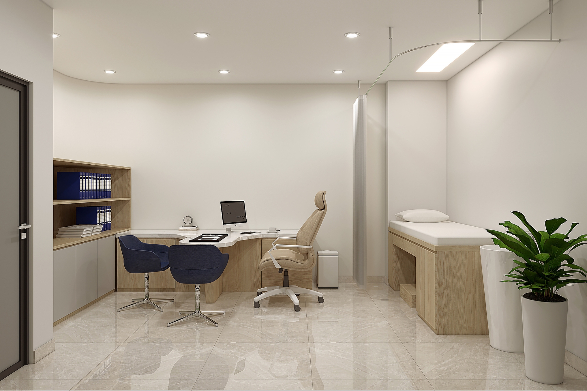 TECO đơn vị thiết kế và thi công Khu khám bệnh VIP Bệnh viện Xuyên Á