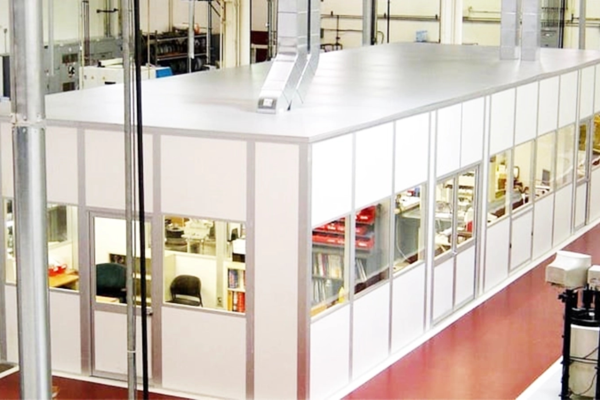 Nhà xưởng kết hợp văn phòng