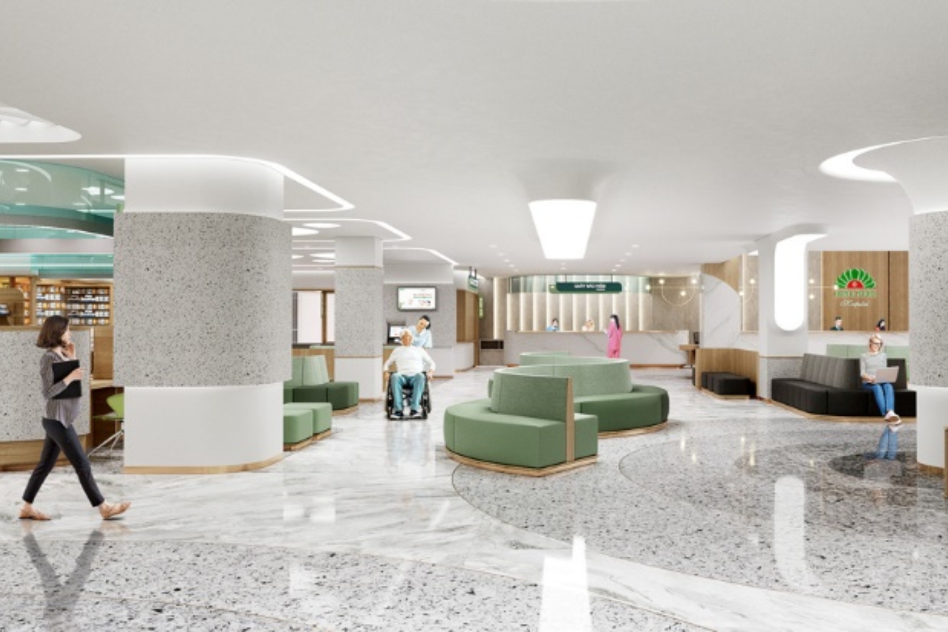 Nội thất thoải mái: Thiết kế cho thời gian chờ dài