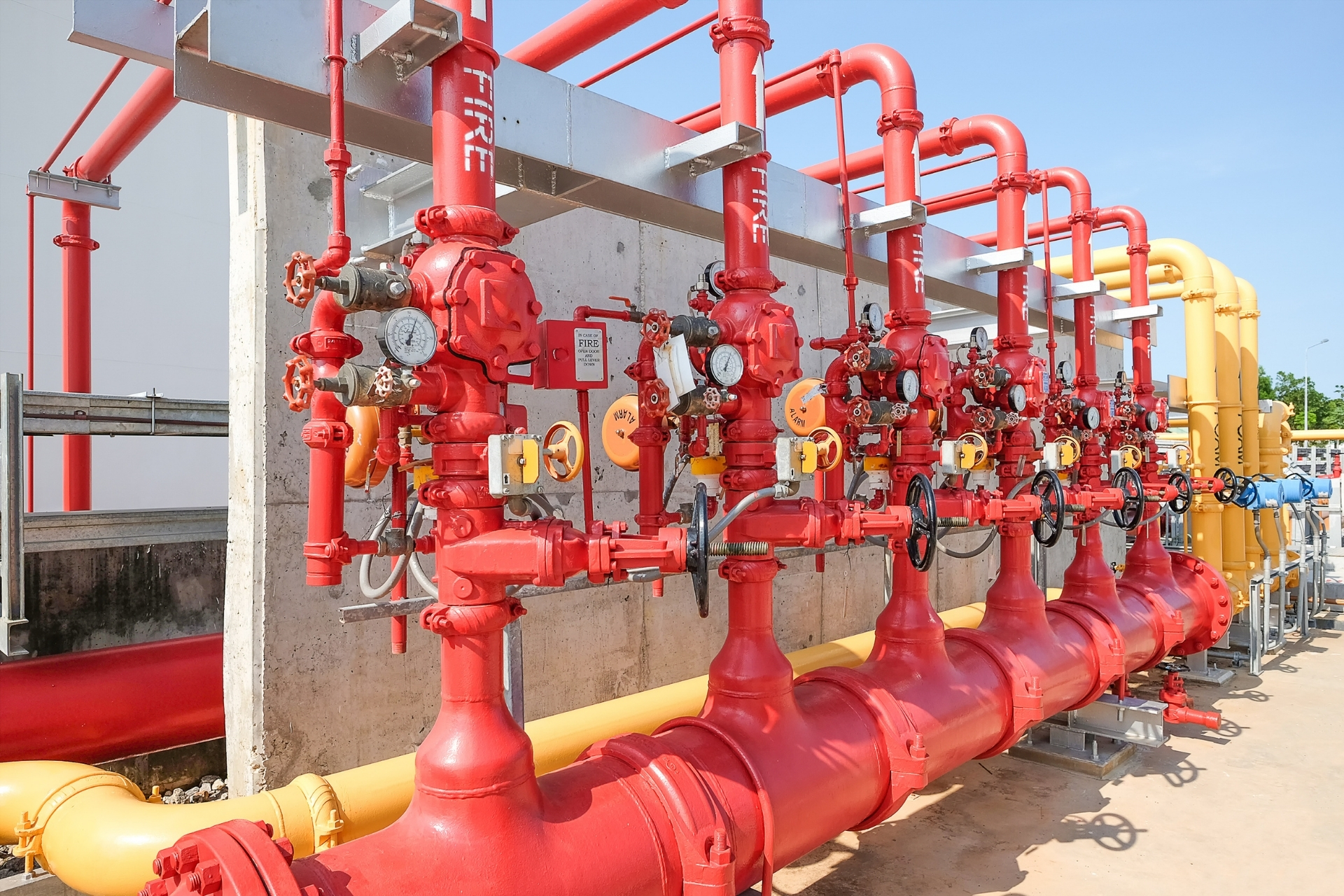 Thi công hệ thống PCCC.