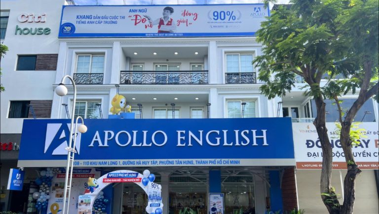 Thiết kế thi công trung tâm Anh ngữ Apollo English – TECO